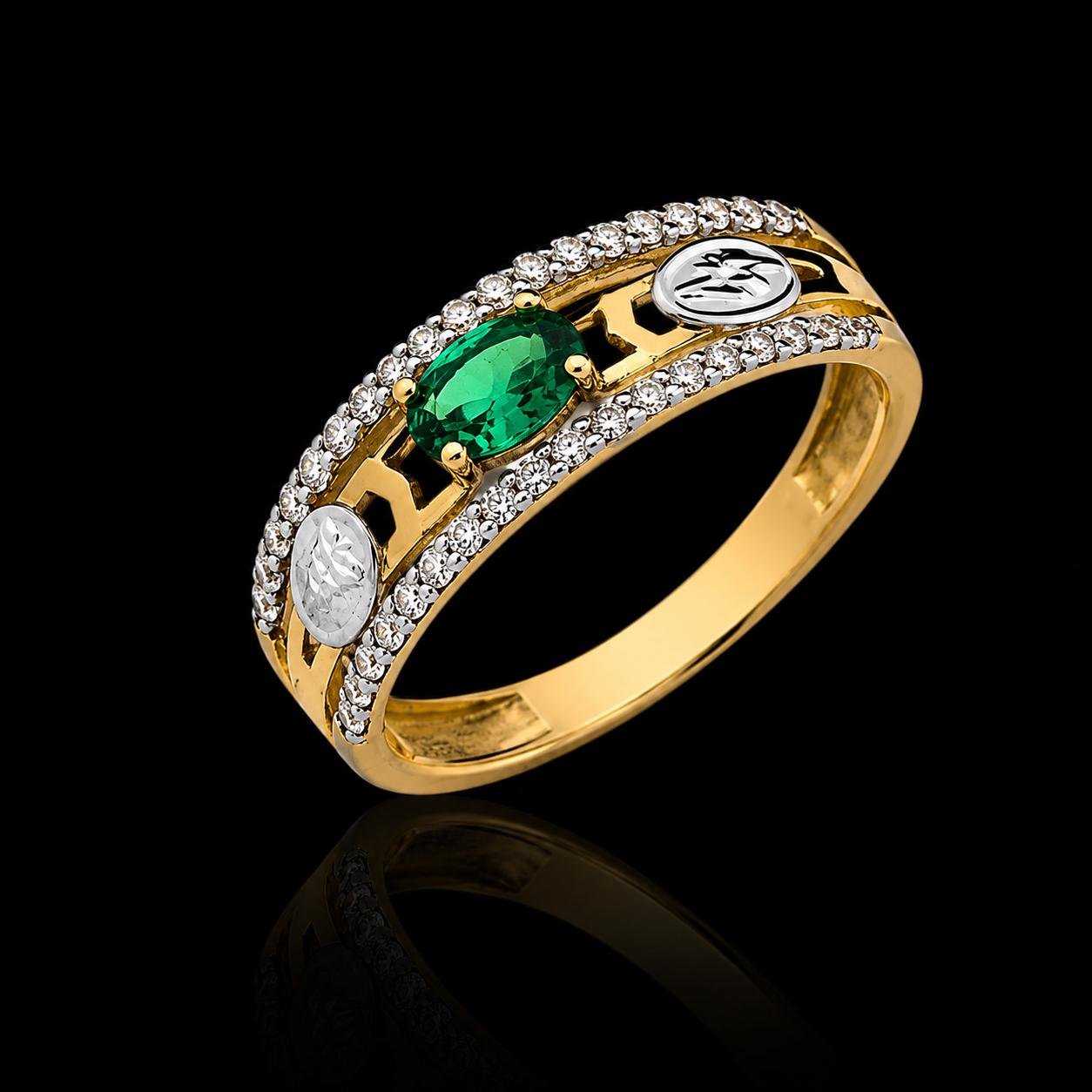 Anel de Formatura A129 em Ouro 18K Feminino