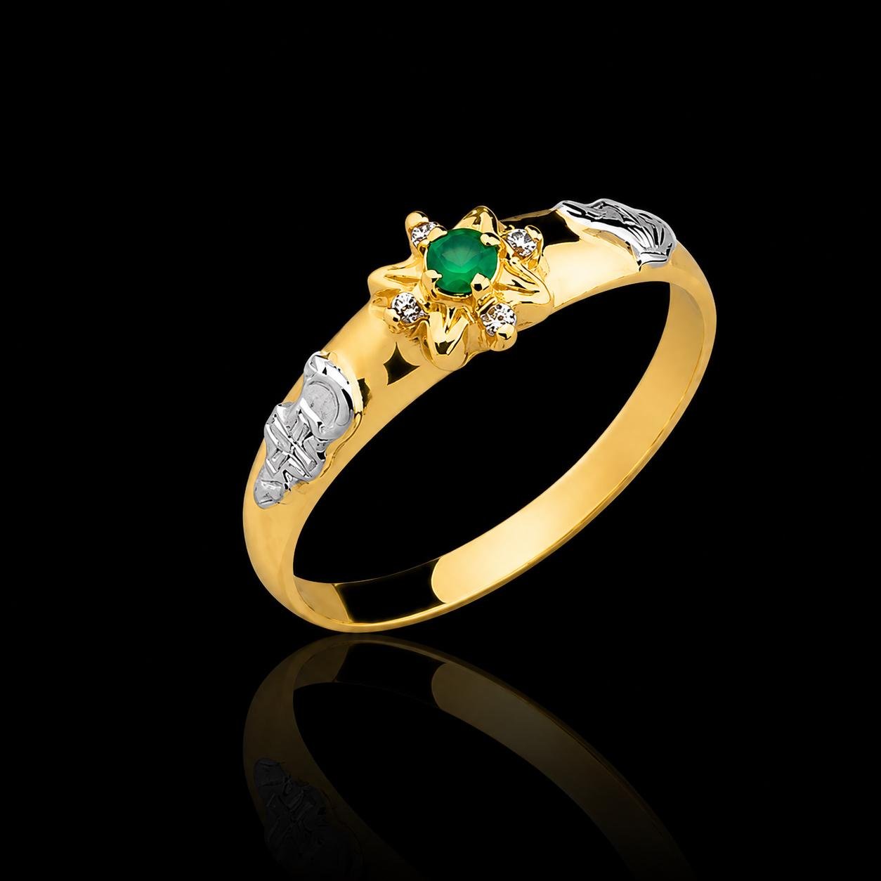 Anel de Formatura A22 em Ouro 18K Feminino