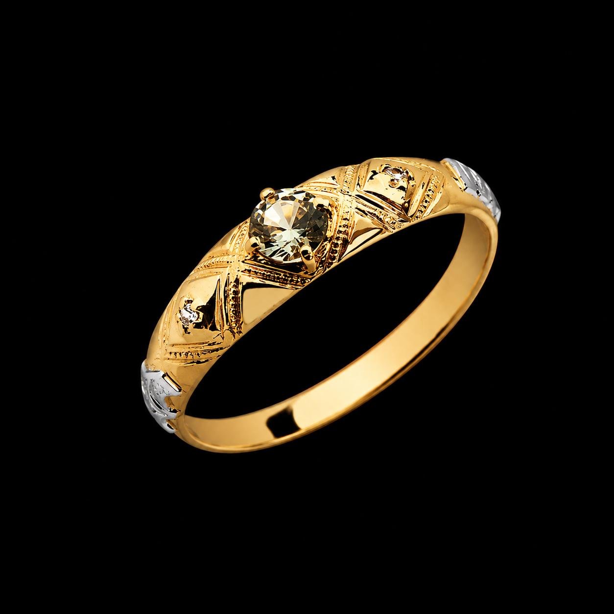 Anel de Formatura A45 em Ouro 18K Feminino