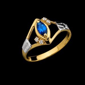 A46 Anel de Formatura A46 em Ouro 18K Feminino