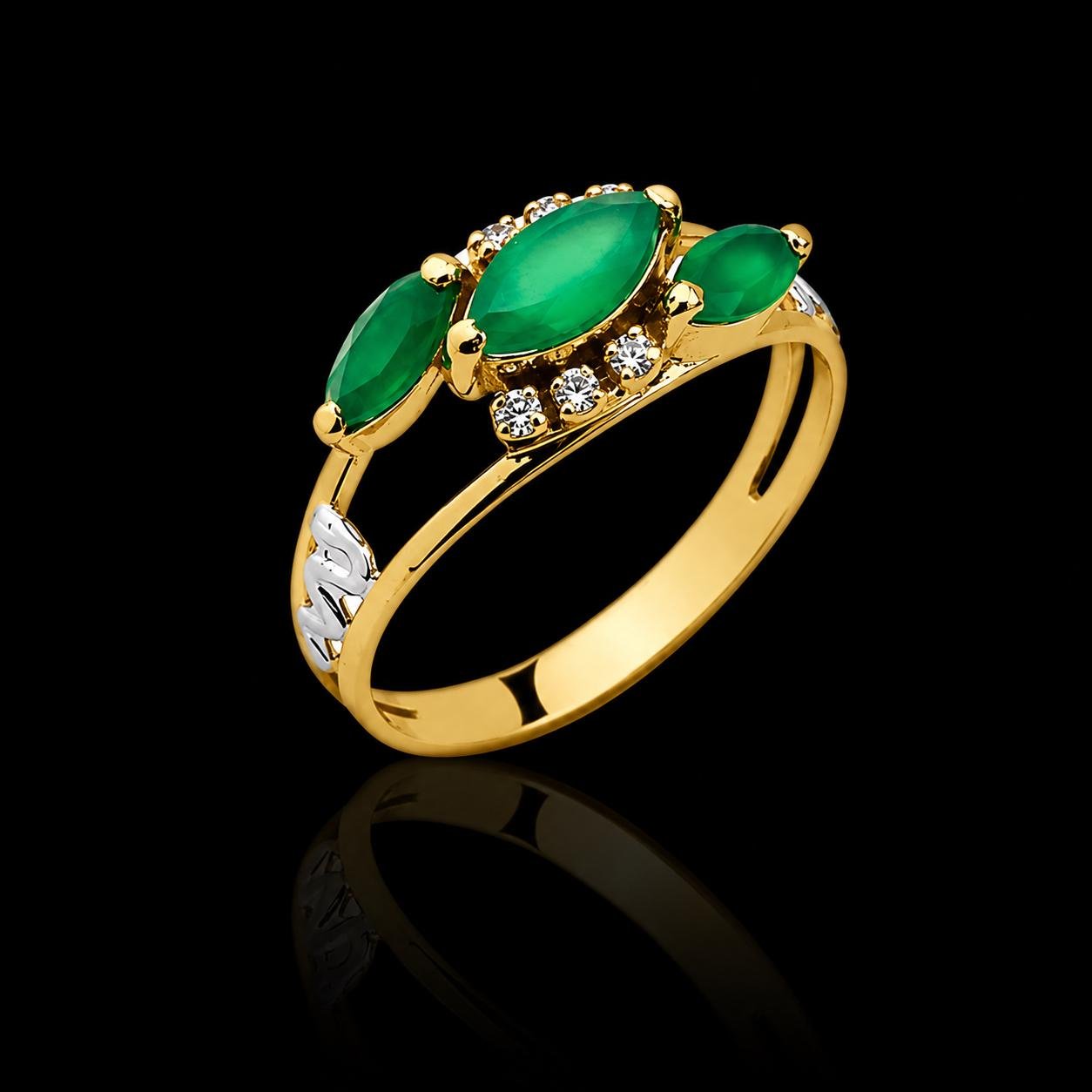 Anel de Formatura A52 em Ouro 18K Feminino
