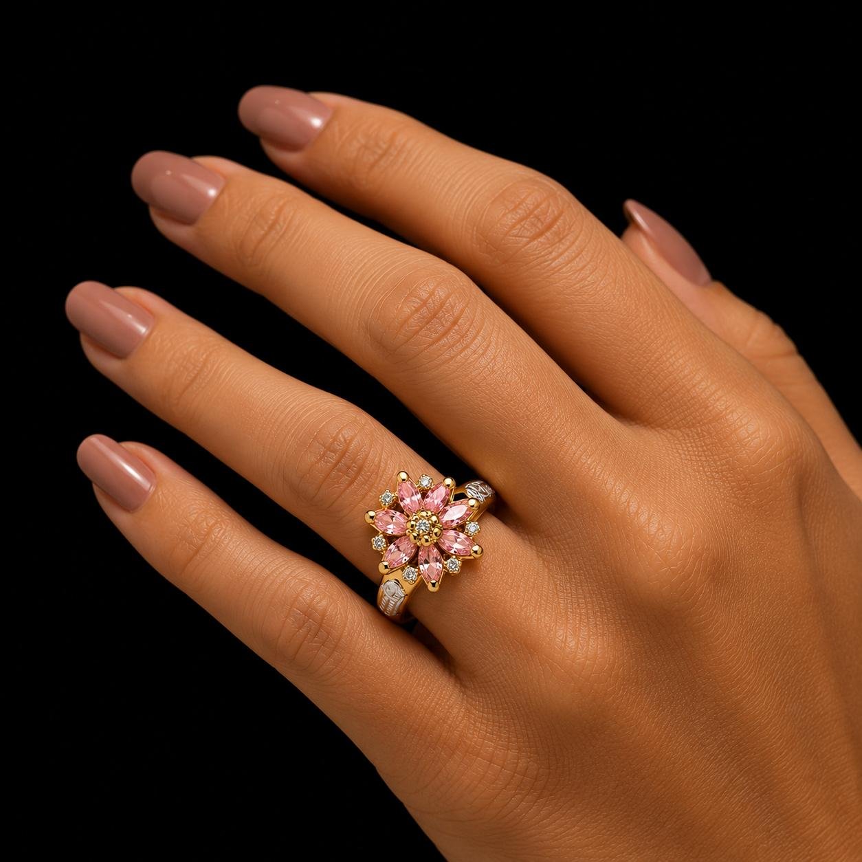 Anel de Formatura A53 em Ouro 18K Feminino - Imagem 2