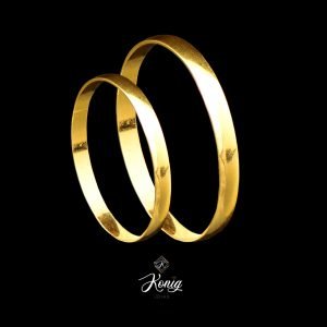 Par de Alianças Classic Ouro 10k 2MM