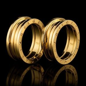 Par de Alianças Bvlgari Ouro 18k - 10mm